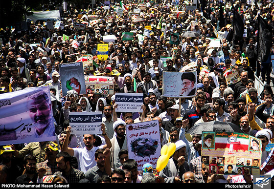 گزارش تصویری | راهپیمایی روز قدس در مشهد|عکس :محمد حسن صلواتی/شهرآرا