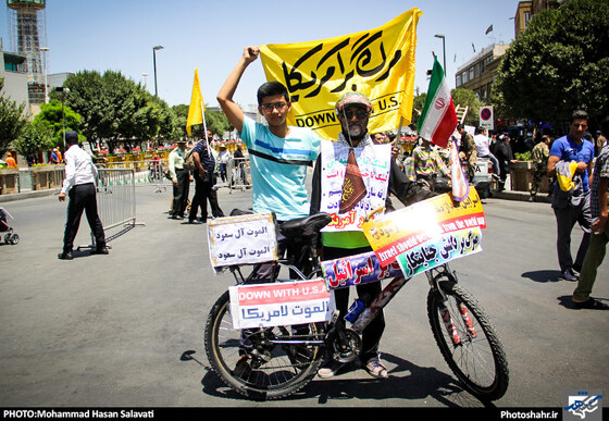 گزارش تصویری | راهپیمایی روز قدس در مشهد|عکس :محمد حسن صلواتی/شهرآرا