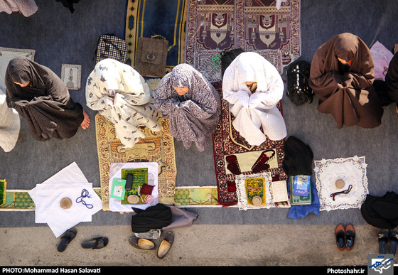 گزارش تصویری| نماز عید فطر در خیابان های شهر مشهد | عکس:محمد حسن صلواتی /شهرآرا