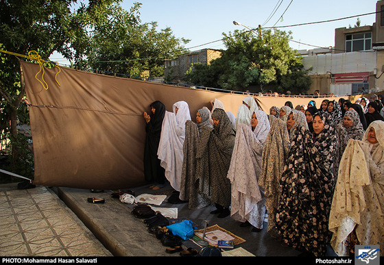 گزارش تصویری| نماز عید فطر در خیابان های شهر مشهد | عکس:محمد حسن صلواتی /شهرآرا