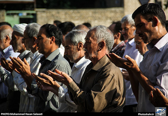 گزارش تصویری| نماز عید فطر در خیابان های شهر مشهد | عکس:محمد حسن صلواتی /شهرآرا