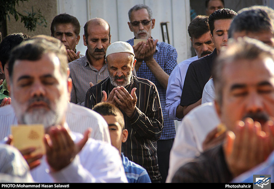 گزارش تصویری| نماز عید فطر در خیابان های شهر مشهد | عکس:محمد حسن صلواتی /شهرآرا