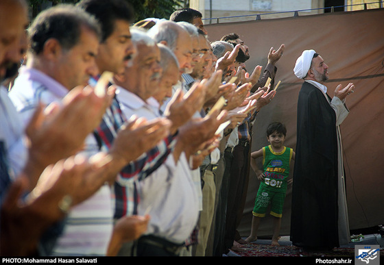 گزارش تصویری| نماز عید فطر در خیابان های شهر مشهد | عکس:محمد حسن صلواتی /شهرآرا