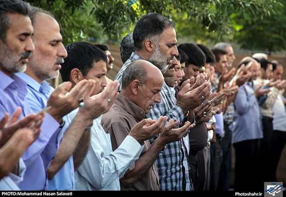 گزارش تصویری| نماز عید فطر در خیابان های شهر مشهد | عکس:محمد حسن صلواتی /شهرآرا
