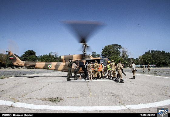 گزارش تصویری | مانور امداد و نجات تیپ 377 پیاده ارتش  | عکس :حسین شریعت /شهرآرا