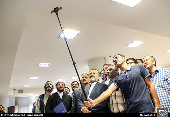 گزارش تصویری | بازدید استاندار خراسان رضوی از روزنامه شهرآرا |عکس: محمد حسن صلواتی / شهرآرا