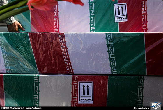 گزارش تصویری | استقبال از 13 شهید خط شکن دوران دفاع مقدس در مشهد | عکس : محمد حسن صلواتی / شهرآرا