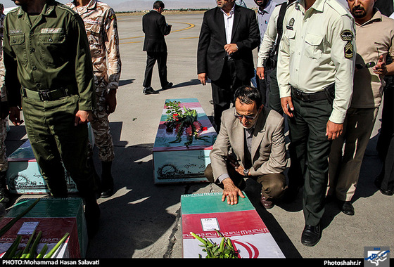 گزارش تصویری | استقبال از 13 شهید خط شکن دوران دفاع مقدس در مشهد | عکس : محمد حسن صلواتی / شهرآرا
