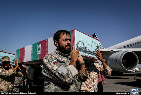 گزارش تصویری | استقبال از 13 شهید خط شکن دوران دفاع مقدس در مشهد | عکس : محمد حسن صلواتی / شهرآرا