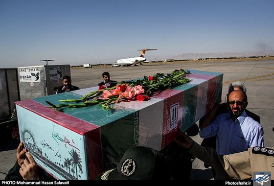 گزارش تصویری | استقبال از 13 شهید خط شکن دوران دفاع مقدس در مشهد | عکس : محمد حسن صلواتی / شهرآرا