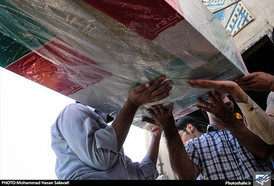 گزارش تصویری | استقبال از 13 شهید خط شکن دوران دفاع مقدس در مشهد | عکس : محمد حسن صلواتی / شهرآرا