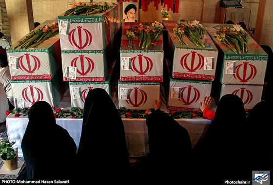 گزارش تصویری | استقبال از 13 شهید خط شکن دوران دفاع مقدس در مشهد | عکس : محمد حسن صلواتی / شهرآرا