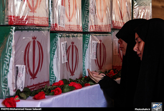 گزارش تصویری | استقبال از 13 شهید خط شکن دوران دفاع مقدس در مشهد | عکس : محمد حسن صلواتی / شهرآرا