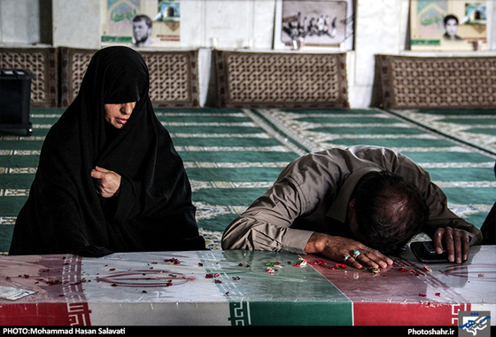 گزارش تصویری |  استقبال از 13 شهید گمنام خط شکن در مشهد | عکس:محمد حسن صلواتی / شهرآرا