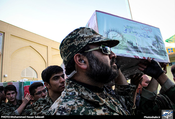گزارش تصویری |  استقبال از 13 شهید گمنام خط شکن در مشهد | عکس:محمد حسن صلواتی / شهرآرا