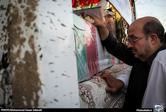 گزارش تصویری |  استقبال از 13 شهید گمنام خط شکن در مشهد | عکس:محمد حسن صلواتی / شهرآرا