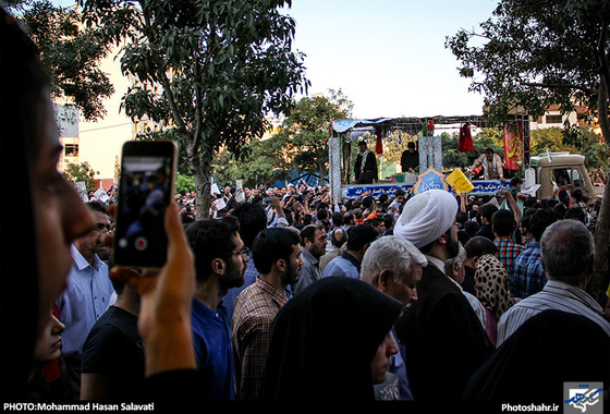گزارش تصویری |  استقبال از 13 شهید گمنام خط شکن در مشهد | عکس:محمد حسن صلواتی / شهرآرا
