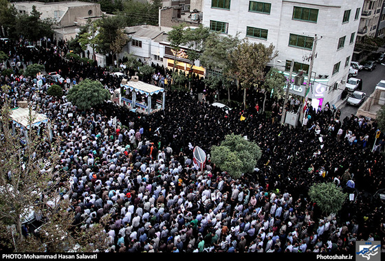 گزارش تصویری |  استقبال از 13 شهید گمنام خط شکن در مشهد | عکس:محمد حسن صلواتی / شهرآرا