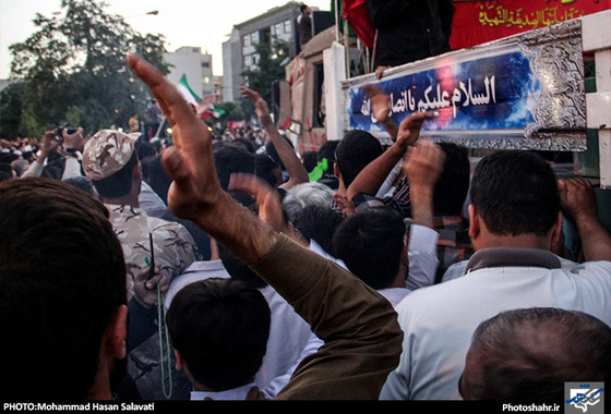 گزارش تصویری |  استقبال از 13 شهید گمنام خط شکن در مشهد | عکس:محمد حسن صلواتی / شهرآرا