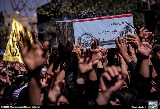 گزارش تصویری مراسم تشییع شهدای گمنام در مشهد | عکس : محمد حسن صلواتی / شهرآرا