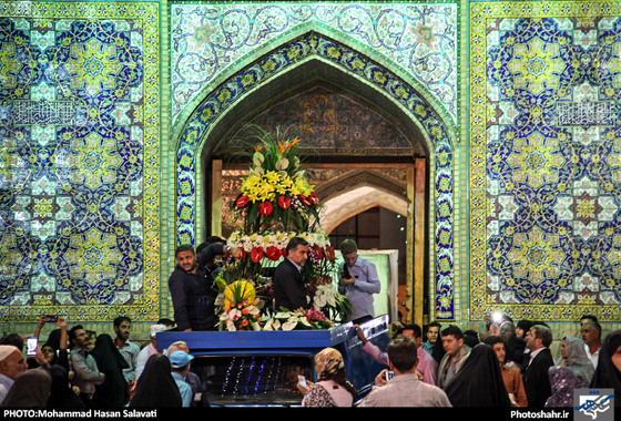 گزارش تصویری / حرم رضوی در شب میلاد امام رضا (ع) / عکس : محمد حسن صلواتی / شهرآرا