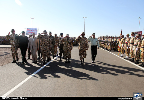 گزارش تصویری | مراسم افتتاح پادگان تیپ 377 شهید حبرانی مشهد | عکس : حسین شریعت /شهرآرا