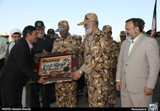 گزارش تصویری | مراسم افتتاح پادگان تیپ 377 شهید حبرانی مشهد | عکس : حسین شریعت /شهرآرا