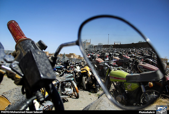 گزارش تصویری | پارکینگ موتورهای توقیفی در مشهد | عکس :محمد حسن صلواتی /شهرآرا