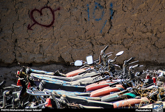 گزارش تصویری | پارکینگ موتورهای توقیفی در مشهد | عکس :محمد حسن صلواتی /شهرآرا