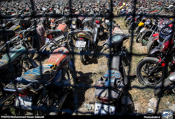 گزارش تصویری | پارکینگ موتورهای توقیفی در مشهد | عکس :محمد حسن صلواتی /شهرآرا