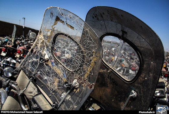 گزارش تصویری | پارکینگ موتورهای توقیفی در مشهد | عکس :محمد حسن صلواتی /شهرآرا