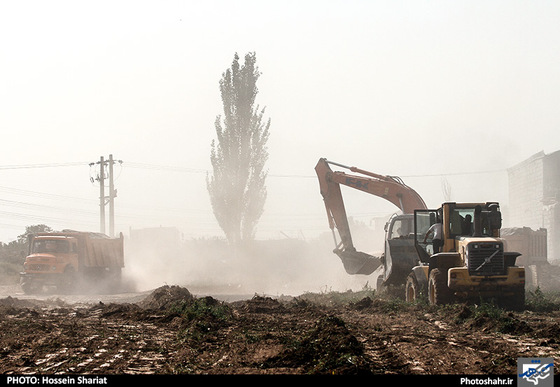 گزارش تصویری | تخریب ساخت و سازها غیرمجاز اطراف کشف رود | عکس : حسین شریعت /شهرآرا