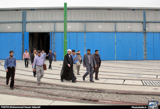گزارش تصویری | بازدید شهرآرایی ها از قطار شهری مشهد | عکس : محمد حسن صلواتی / شهرآرا