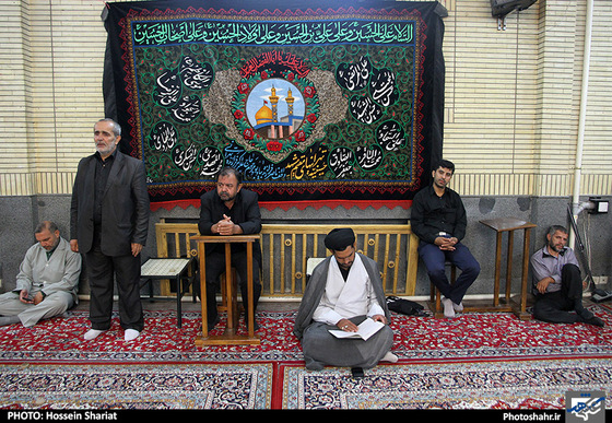 گزارش تصویری | مراسم ختم محسن حاجی حسنی کارگر قاری جان باخته در حادثه منا | عکس : حسین شریعت / شهرآرا