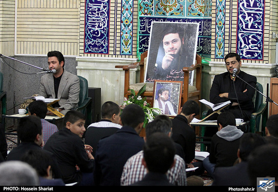 گزارش تصویری | مراسم ختم محسن حاجی حسنی کارگر قاری جان باخته در حادثه منا | عکس : حسین شریعت / شهرآرا