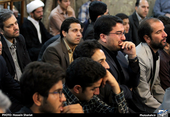 گزارش تصویری | مراسم ختم محسن حاجی حسنی کارگر قاری جان باخته در حادثه منا | عکس : حسین شریعت / شهرآرا