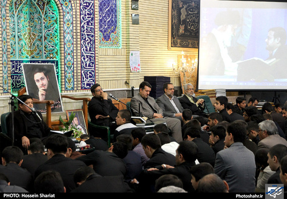 گزارش تصویری | مراسم ختم محسن حاجی حسنی کارگر قاری جان باخته در حادثه منا | عکس : حسین شریعت / شهرآرا