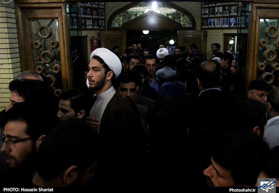 گزارش تصویری | مراسم ختم محسن حاجی حسنی کارگر قاری جان باخته در حادثه منا | عکس : حسین شریعت / شهرآرا