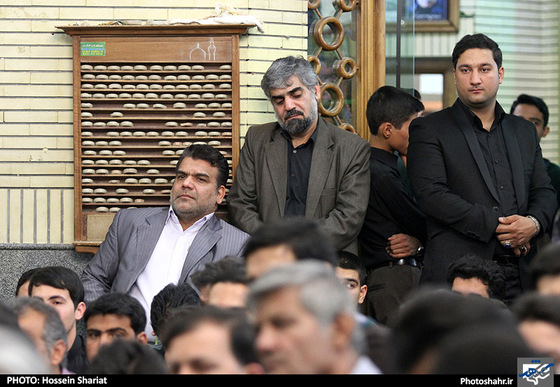 گزارش تصویری | مراسم ختم محسن حاجی حسنی کارگر قاری جان باخته در حادثه منا | عکس : حسین شریعت / شهرآرا