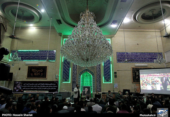 گزارش تصویری | مراسم ختم محسن حاجی حسنی کارگر قاری جان باخته در حادثه منا | عکس : حسین شریعت / شهرآرا