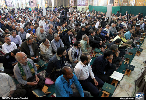 گزارش تصویری | محفل قرآنی بزرگداشت جانباختگان فاجعه منا در حرم  رضوی | عکس:حسین شریعت /شهرآرا