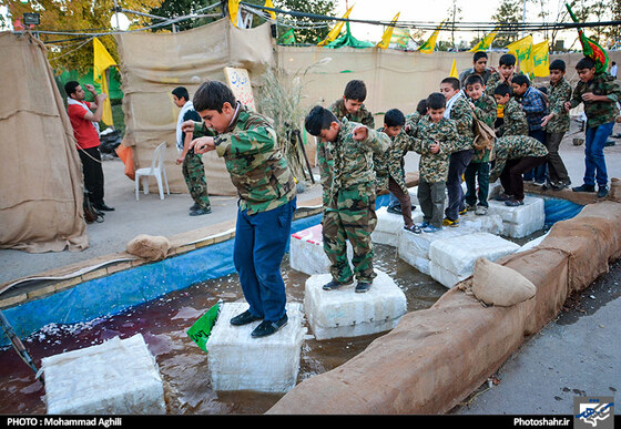 گزارش تصویری | شهربازی مقاومت در بوستان کوهسنگی | عکس : محمد عقیلی / شهرآرا