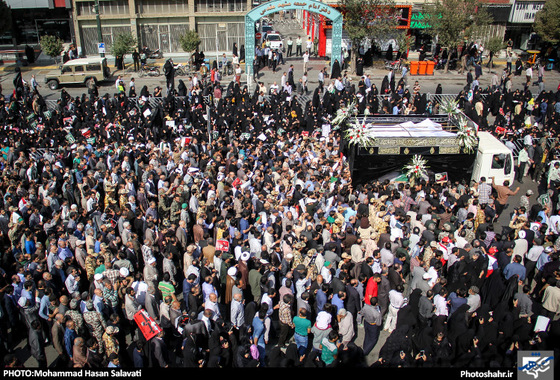 گزارش تصویری | مراسم تشییع پیکر جان باختگان فاجعه منا در مشهد | عکس : محمد حسن صلواتی /شهرآرا