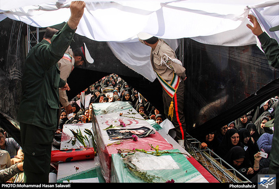 گزارش تصویری | مراسم تشییع پیکر جان باختگان فاجعه منا در مشهد | عکس : محمد حسن صلواتی /شهرآرا