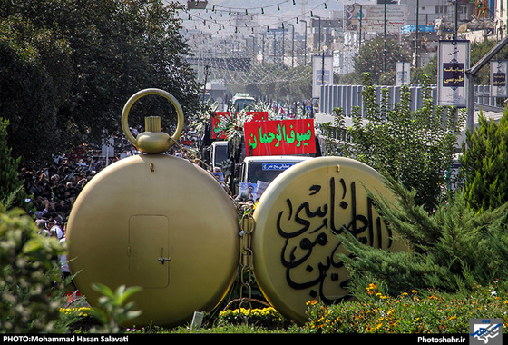 گزارش تصویری | مراسم تشییع پیکر جان باختگان فاجعه منا در مشهد | عکس : محمد حسن صلواتی /شهرآرا