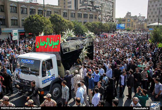 گزارش تصویری | مراسم تشییع پیکر جان باختگان فاجعه منا در مشهد | عکس : محمد حسن صلواتی /شهرآرا