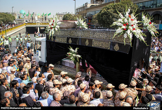 گزارش تصویری | مراسم تشییع پیکر جان باختگان فاجعه منا در مشهد | عکس : محمد حسن صلواتی /شهرآرا