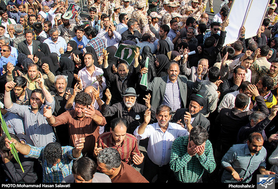 گزارش تصویری | مراسم تشییع پیکر جان باختگان فاجعه منا در مشهد | عکس : محمد حسن صلواتی /شهرآرا