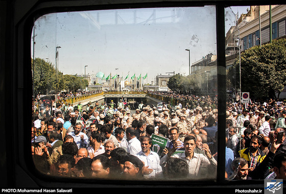 گزارش تصویری | مراسم تشییع پیکر جان باختگان فاجعه منا در مشهد | عکس : محمد حسن صلواتی /شهرآرا