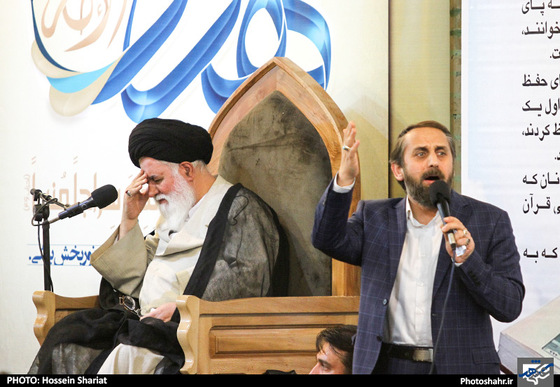 گزارش تصویری |آیت الله علم الهدی در مراسم بزرگداشت جانباختگان فاجعه ی منا در مهدیه مشهد | عکس : حسین شریعت / شهرآرا 